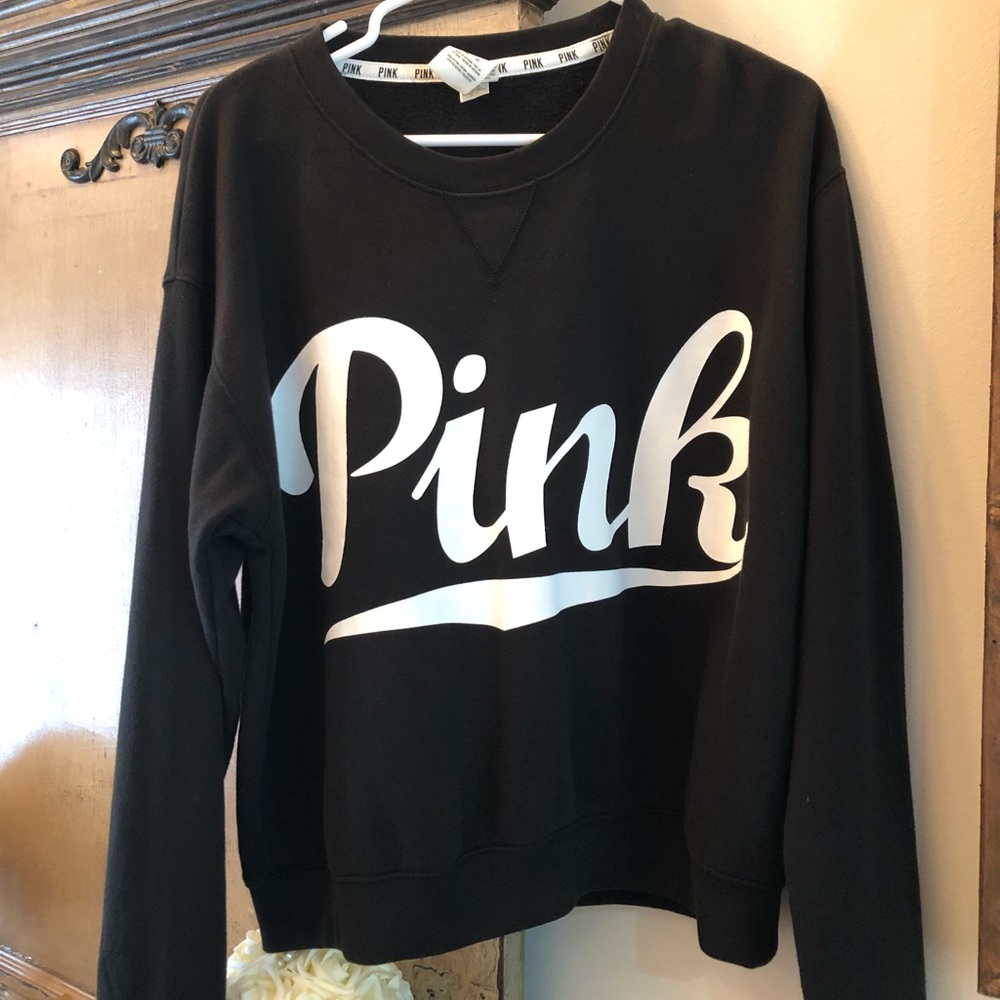 PINK by Victoria’s Secret black sweatshirt